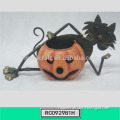Handmade Hallloween Decorative Pumpkin Candle Holder